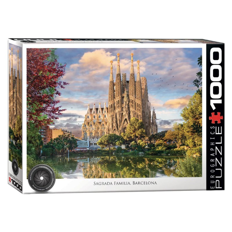 Puzzle 1000 pièces - Sagrada Familia, Barcelone
