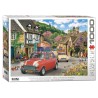 Puzzle 1000 pièces - Mini cooper en voyage