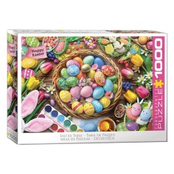 Puzzle 1000 pièces - Table de Pâques