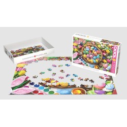 Puzzle 1000 pièces - Table de Pâques