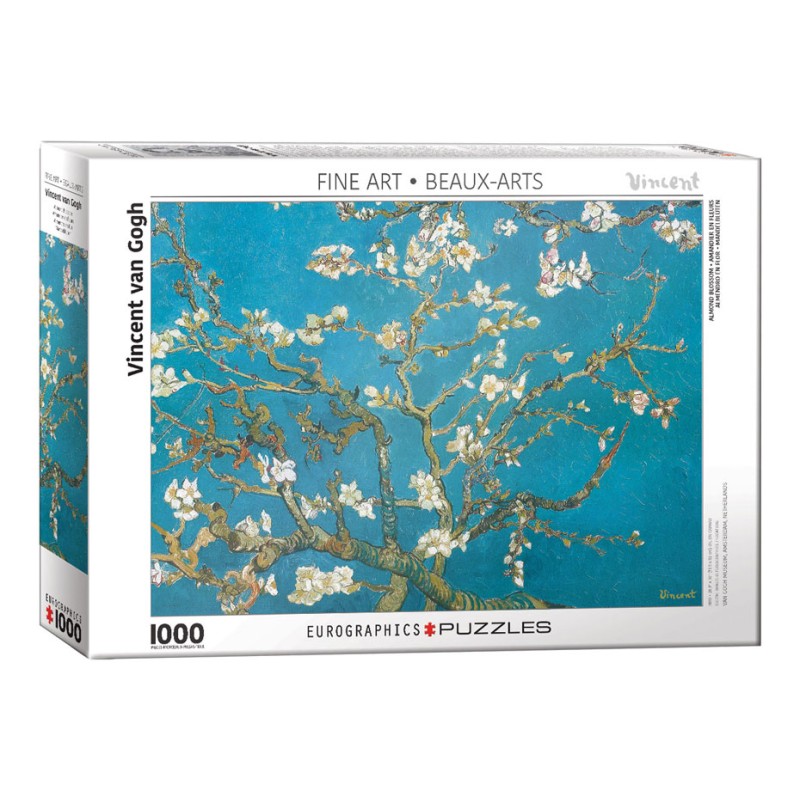 Puzzle 1000 pièces - Amandier en fleurs, de Vincent van Gogh