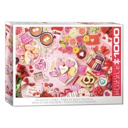 Puzzle 1000 pièces - Table de Saint-Valentin