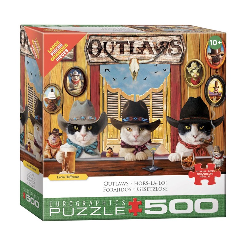 Puzzle 1000 pièces - Saloon