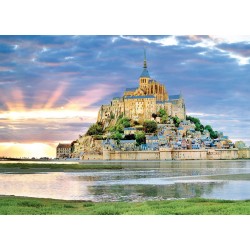 Puzzle 1000 pièces - Mont Saint-Michel, France