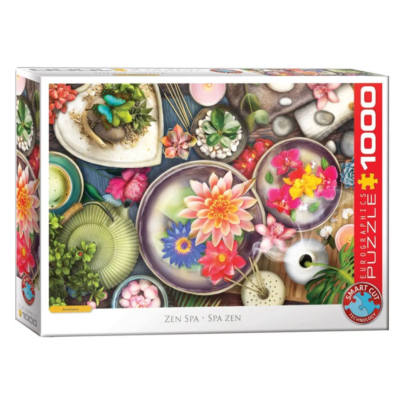 Puzzle 1000 pièces - Spa zen