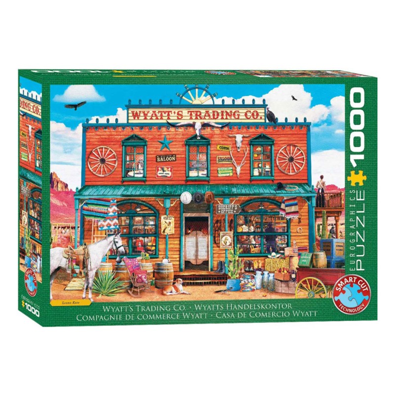 Puzzle 1000 pièces - Compagnie de commerce Wyatt, de Leann Kate