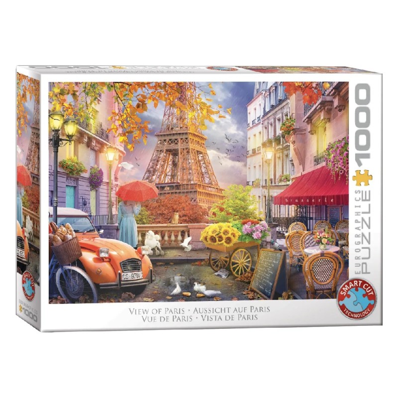 Puzzle 1000 pièces - Vue de Paris
