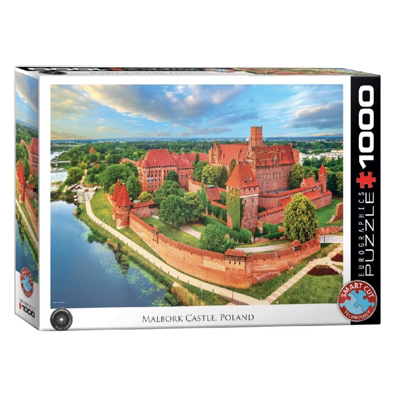 Puzzle 1000 pièces - Chateau de Malbork, Pologne