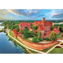 Puzzle 1000 pièces - Chateau de Malbork, Pologne