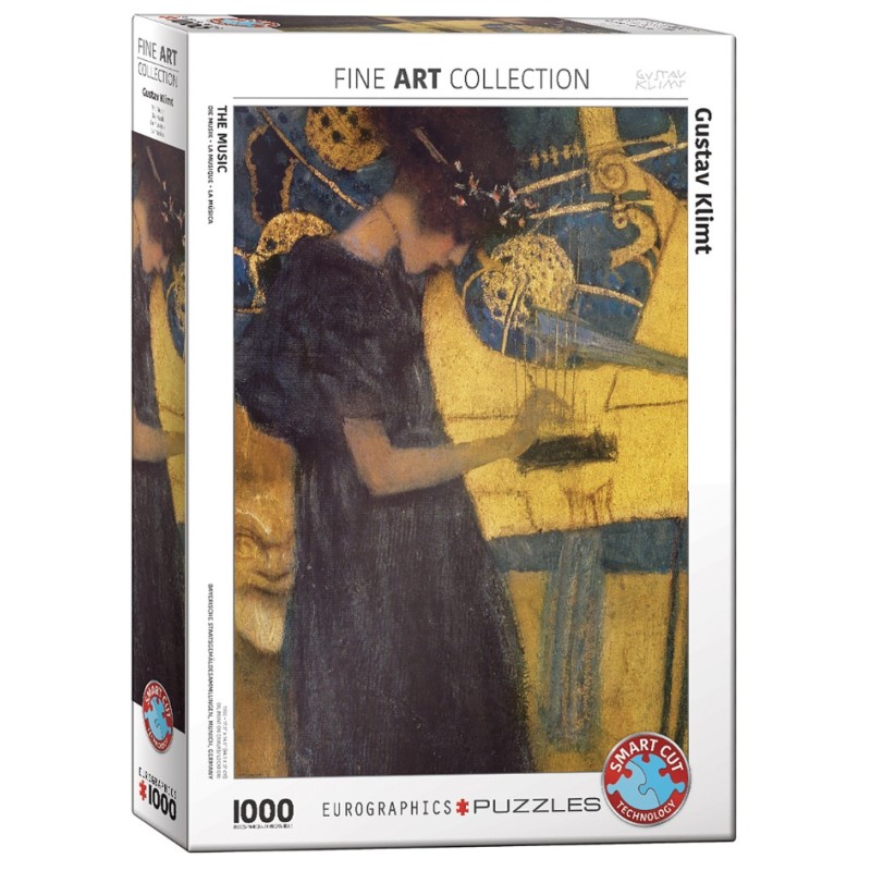 Puzzle 1000 pièces - La musique, Gustav Klimt