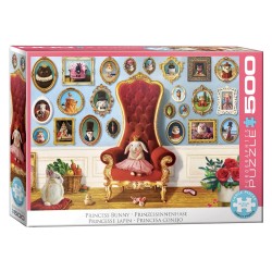 Puzzle 500 pièces - Princesse lapin, Lucia Hefferman
