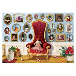 Puzzle 500 pièces - Princesse lapin, Lucia Hefferman