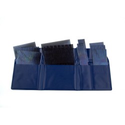 Set de 12 peignes en acier pour faux décors
