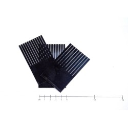 Set de 12 peignes en acier pour faux décors