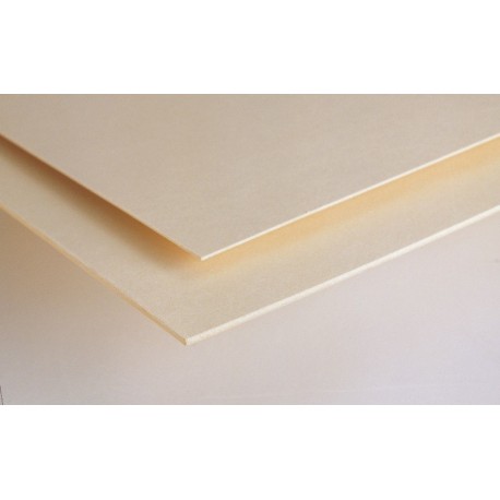 Carton bois 1.5 mm, plaque 60x80 cm