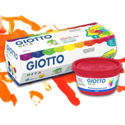 Set gouache aux doigts Giotto Dita, 6 x 100ml