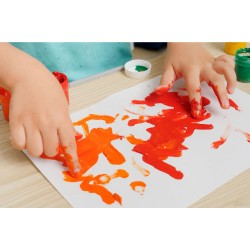 Set gouache aux doigts Giotto Dita, 6 x 100ml