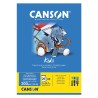 Bloc Papier Canson Kids Peinture A4 200g/m²