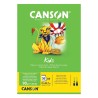Bloc Papier Canson Kids Dessin A4 90g/m²