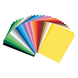 Papier à dessin de couleur 300 g/m², feuille 50x70 cm