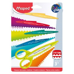 Set de 5 ciseaux cranteurs CreatCut Maped