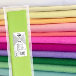 Papier crépon supérieur 75%, rouleau 2.5 m