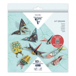 Pochette Origami 60 fls 3 formats 70gr - Insectes