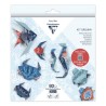 Pochette Origami 60 fls 3 formats 70gr - Animaux de la mer