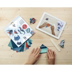 Pochette Origami 60 fls 3 formats 70gr - Animaux de la mer