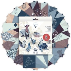 Pochette Origami 60 fls 3 formats 70gr - Animaux de la forêt