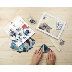 Pochette Origami 60 fls 3 formats 70gr - Animaux de la forêt