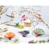 Pochette Origami 60 fls 3 formats 70gr - Oiseaux