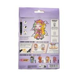 Set de coloriage figurine Licorne Graph'It Chibi