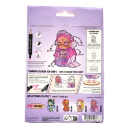 Set de coloriage figurine Sirène Graph'It Chibi