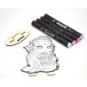 Set de coloriage figurine Sirène Graph'It Chibi