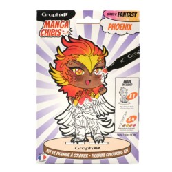Set de coloriage figurine Phoenix Graph'It Chibi