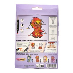 Set de coloriage figurine Phoenix Graph'It Chibi