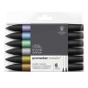 Set de 6 feutres Promarkers Metallic