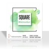 Bloc aquarelle Square 300 g/m², 15 fls 10.5x10.5 cm