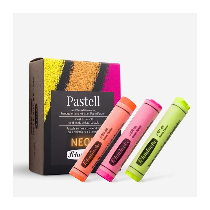 Set de 3 pastels Néon Schmincke