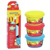 Set de pâte à modeler Giotto Be-Bè,  3 pots de 100g