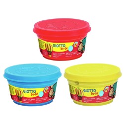 Set de pâte à modeler Giotto Be-Bè,  3 pots de 100g