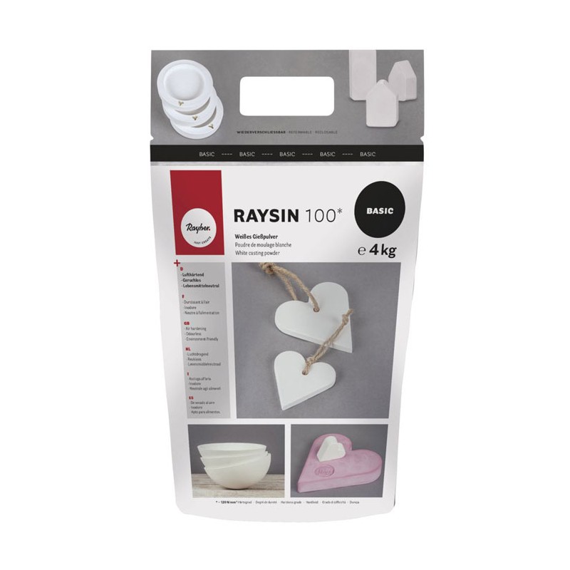 Poudre de moulage blanche Raysin 100