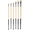 Brosse plate extra courte Chunéo en soies synthétiques, série 7229