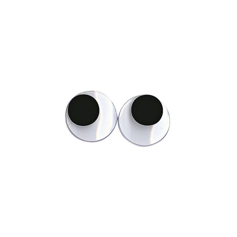 Yeux mobiles adhésifs ø20mm x10pcs