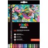 Set de crayons de couleur cire & huile Posca