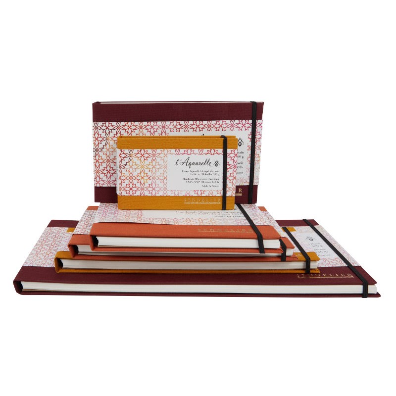 Carnet spiralé L'Aquarelle Sennelier 300 g/m², 20 feuilles