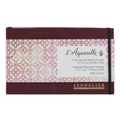 Carnet spiralé L'Aquarelle Sennelier 300 g/m², 20 feuilles