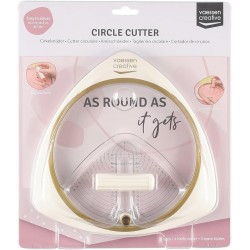 Découpeur circulaire ajustable pour ø2.5 à 15 cm
