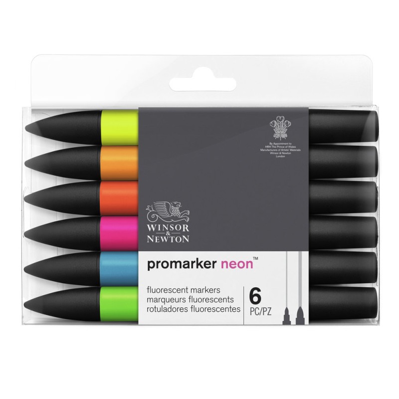 Set de 6 feutres ProMarker Neon (Fluo)